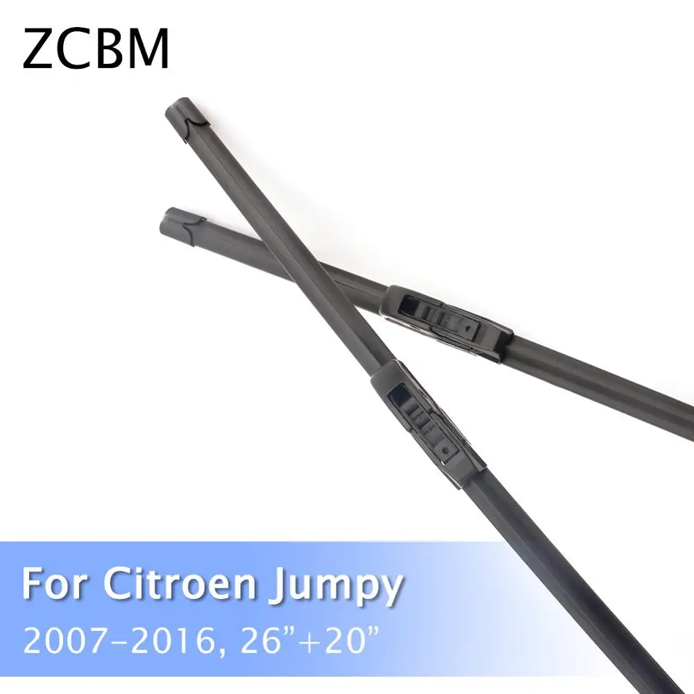 ZCBM щетки стеклоочистителя для Citroen Jumpy 2007 2008 2009 2010 2011 2012 2013 2014 2015 2016 тип крючка