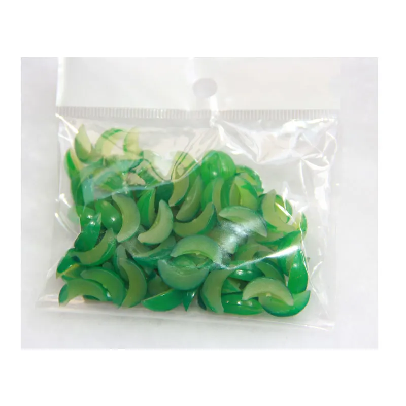 100 шт./лот DIY аксессуары имитация пищи/фрукты Хами ломтик дыни ПВХ пластиковые
