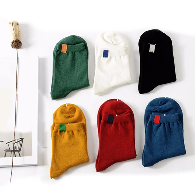 Горячая распродажа Женские Носки короткие корейской моды Осень Повседневные