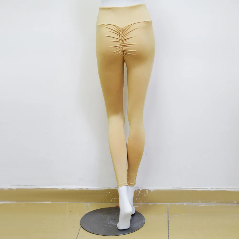 NCLAGEN женские черные Хаки розовые фиолетовые леггинсы зауженные Yoging GYMs Butt Scrunch Hip Fold фитнес попа леггинсы
