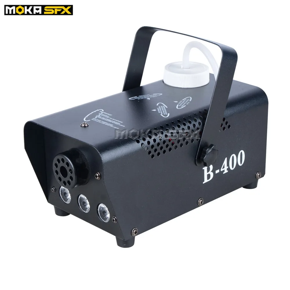 Светодиодный дымовой аппарат 3 шт. x 3 Вт RGB мини-противотуманная машина с дистанционным управлением дымовая машина для DJ ktv disco домашние Вечерние