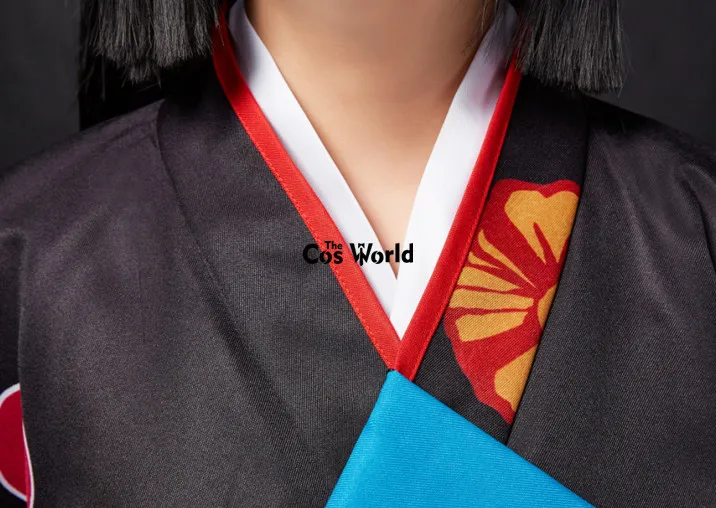 Jigoku Shoujo enma AI японские кимоно юката горничной платье равномерное наряд аниме