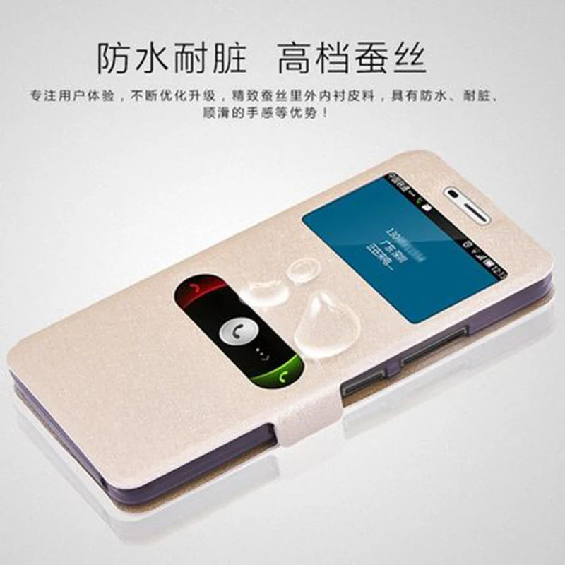 Умный чехол с окошком для Lenovo A5860 A5890 A5500 A5600 открытым окном телефона аккумулятором