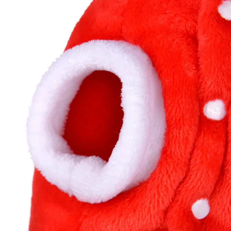 2019 Christmas Clothes Winter Coat Clothing Santa Costume Pet Outfit For XS-XL | Дом и сад