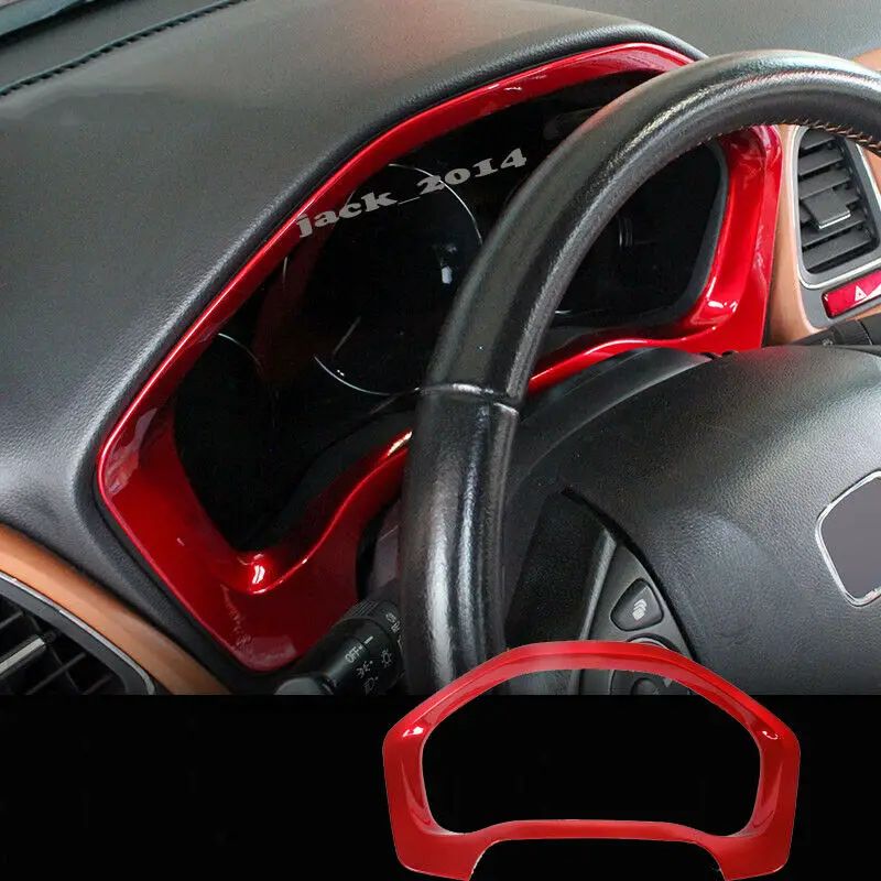 

Для Honda HR-V HRV 2016 2017 2018 красный приборный датчик панель крышка полоса отделка украшение