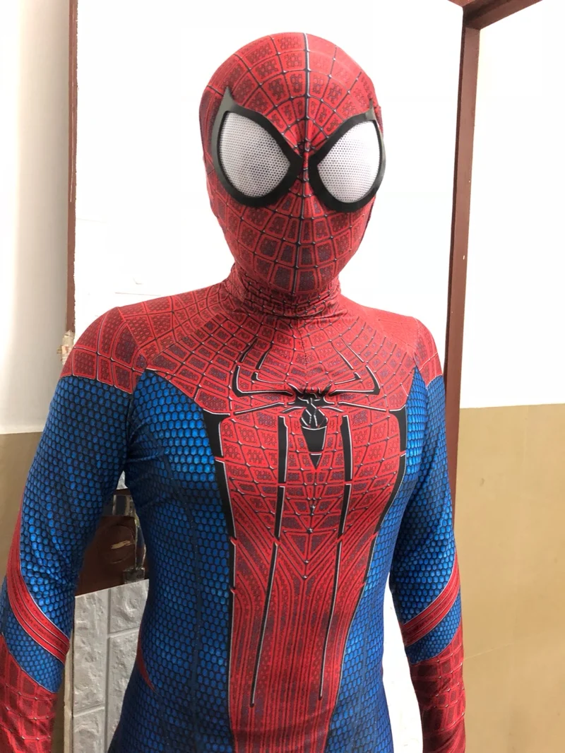 Костюм Человека паука из спандекса оригинальный костюм для косплея|halloween costume for