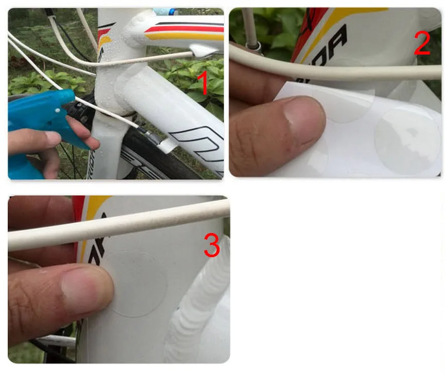 15 шт./лот высокое качество защита от потертостей защитная рамка для велосипеда