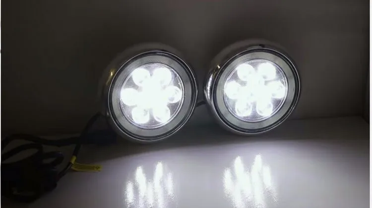 Для Mini Cooper OEM Стиль Led Halo ралли светильник для R55 R56 R57 R58 R60 R61 F56 Габаритные огни с Ангельские глазки