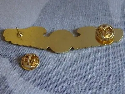 Пилоты ВВС США металлический значок булавка крыло Insignia Golden - US205 | Спорт и