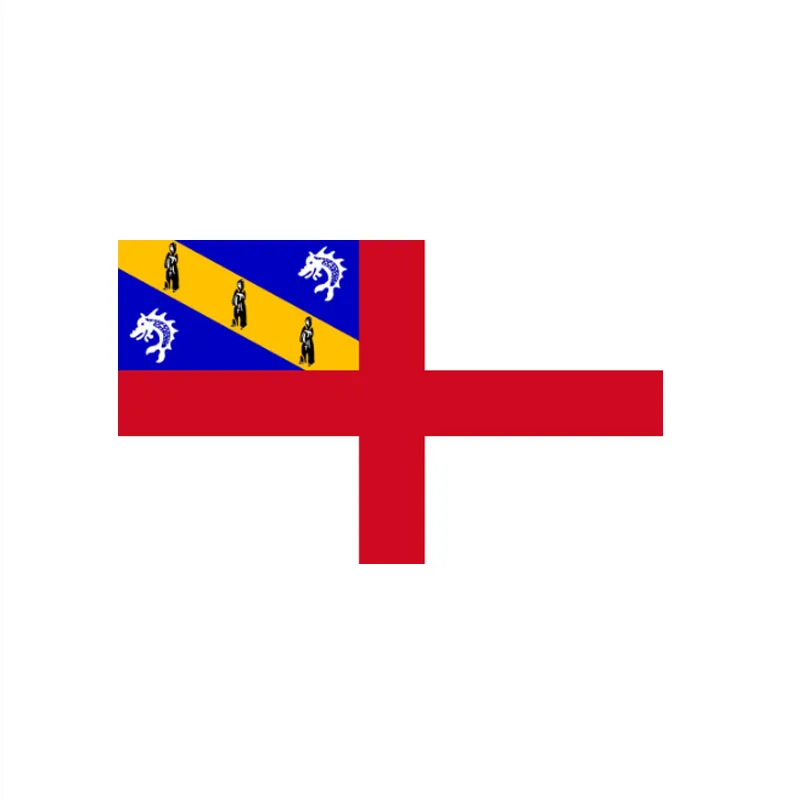 

VERTICAL 90x150cm Flag Of Herm For Decoration
