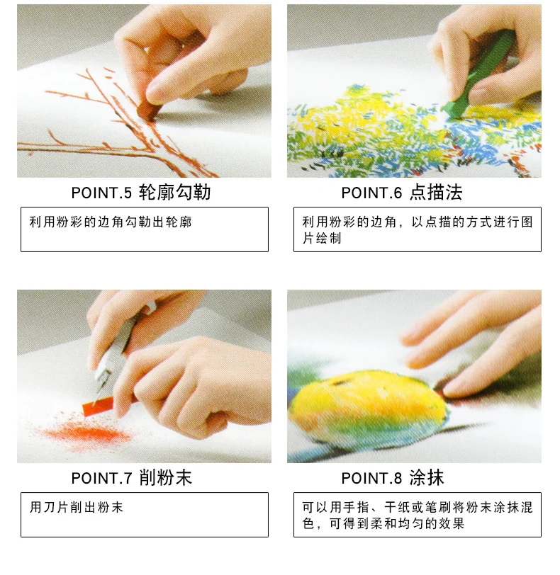 SIMBALION мягкий пастельный 24 и 48 цветов Master Pastel DIY Краска для волос цветной мел граффити эскиз художественный дизайн принадлежности для рисования