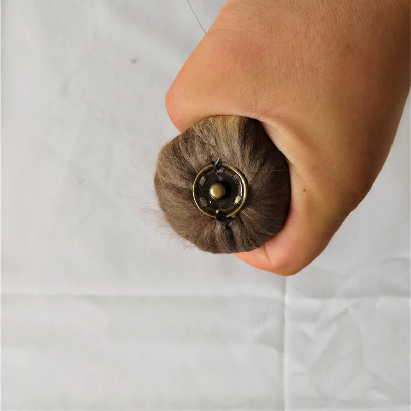 DIY 13 см натуральный мех енота помпоны меховые шарики для вязаных шапочек брелок и