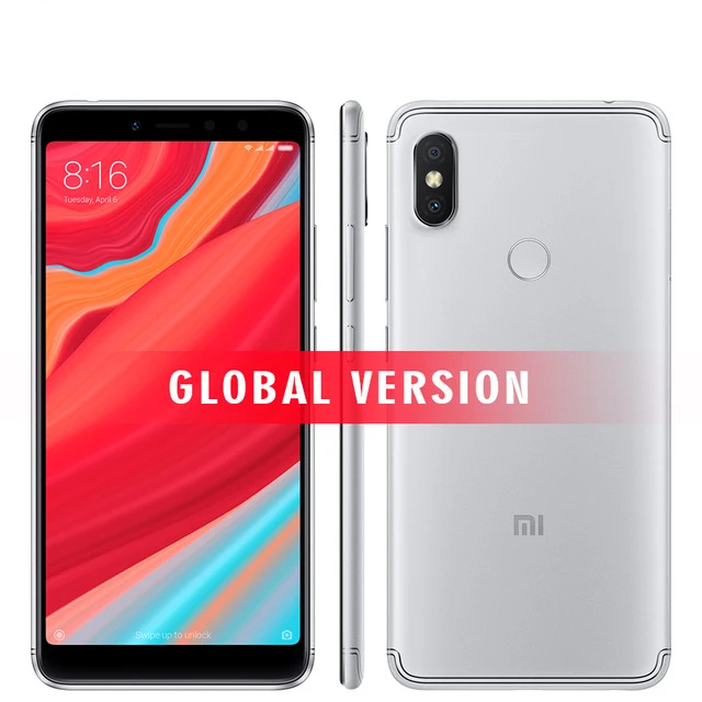 Глобальная версия Xiaomi Redmi S2 4 Гб 64 мобильный телефон 5 99 &quot18:9 полный Экран Snapdragon 625