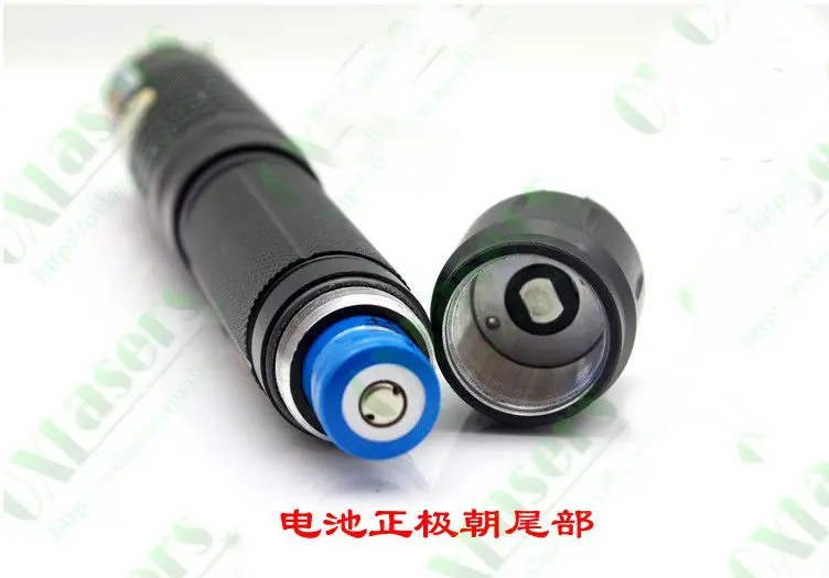

HOT! High Power military 500W 5000000m Blue Laser Pointer 450nm Flashlight Burning Match/Burn light cigars/candle/black Hunting