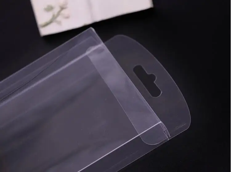 Модный чехол-коробка розничная посылка прозрачная пустая ПВХ упаковка