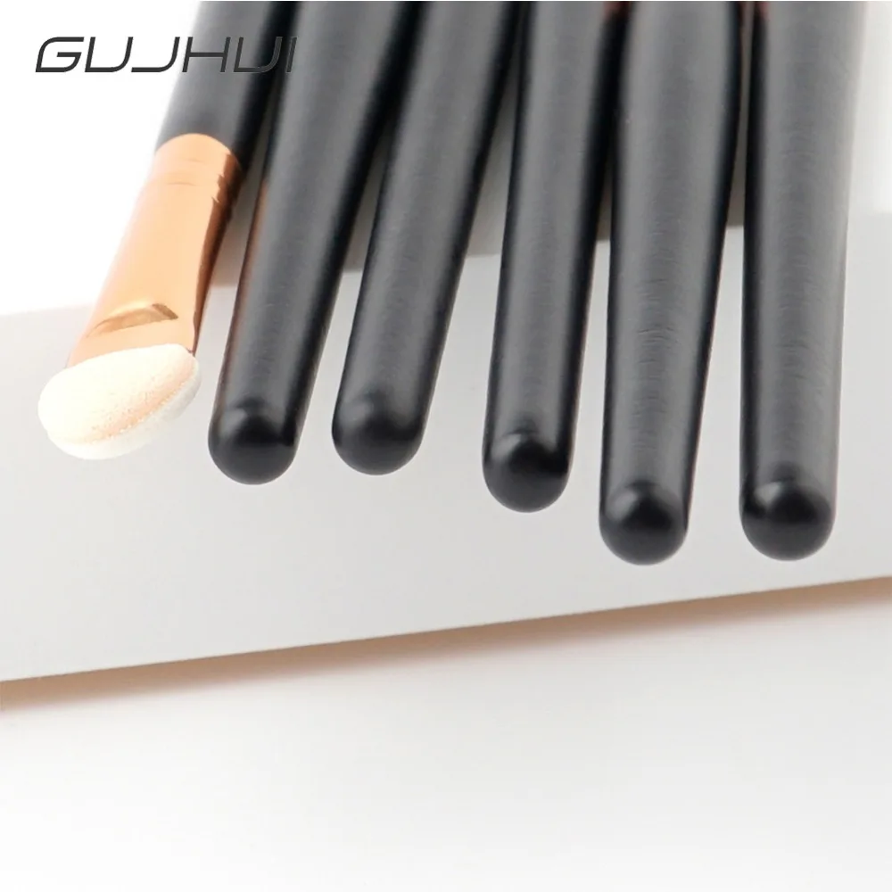 Профессиональный набор кистей для бровей и губ 6 шт. косметических инструментов