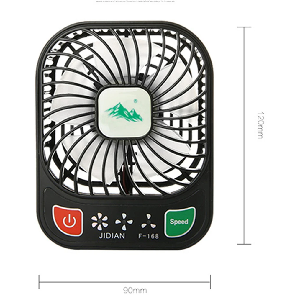 Многофункциональный портативный usb вентилятор 3 скорости с светодиодный фонарик