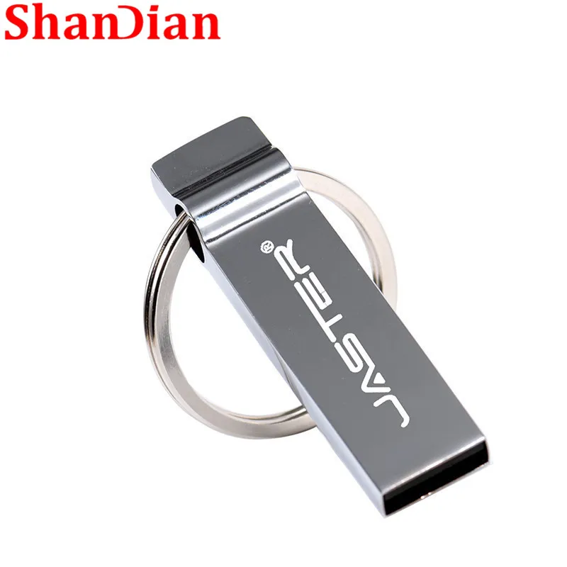 USB-флеш-накопитель SHANDIAN 8/16/4/32 ГБ металлический с кольцом для ключей | Компьютеры и