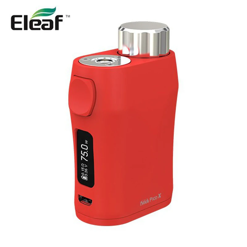 Оригинальный Eleaf iStick Pico X Mod Vape 75 Вт TC Box Melo Fit 18650 батарея поддерживает 4 Танк VS