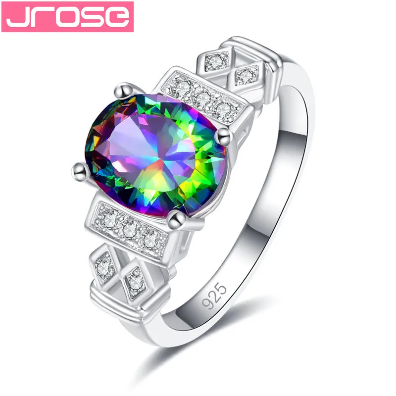 JROSE новый дизайн свадебные кольца с надписью Forever Love женское серебряное медное