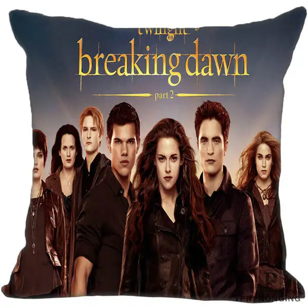 Square Pillowcases Декоративная Наволочка на заказ, квадратная Наволочка на молнии из фильма "Сумерки", лучший подарок 35X35,40x40,45x45 см(одна сторона), 180516-08 - Цвет: Square Pillowcases