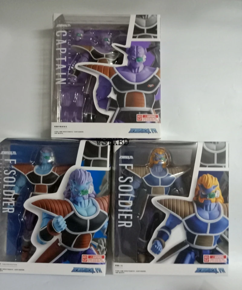WSTXBD Demoniacal Fit Dragon Ball Z DBZ СВЧ Фриза солдат Ginew ПВХ фигурка Модель Детские Куклы Фигурки