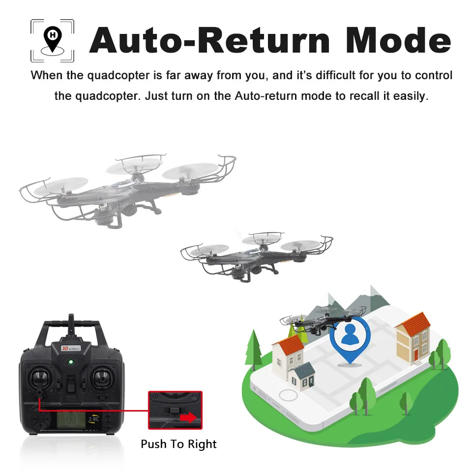 X5C 1 rc квадрокоптер с камерой hd 2.0mp 720p вертолет на радиоуправлении дрон c гироскоп