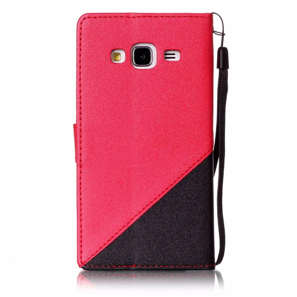 Для для Samsung Galaxy J3 2016 Роскошь Ультра-тонкий Раскладной кожаный Cse с Слот Карты Wallet