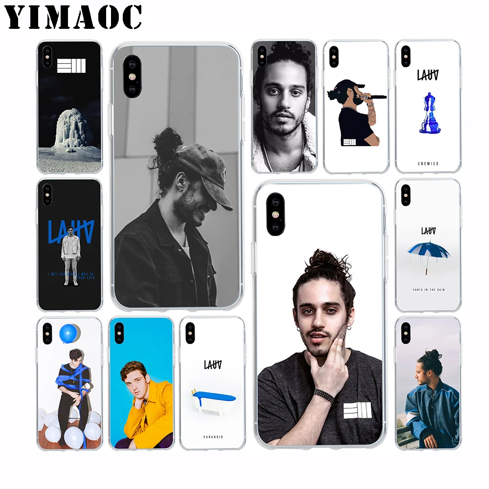 YIMAOC Russ Lauv Rapper Мягкий силиконовый чехол из ТПУ для Apple Iphone Xr Xs Max X 10 8 Plus 7 6 S SE 5s 5 |