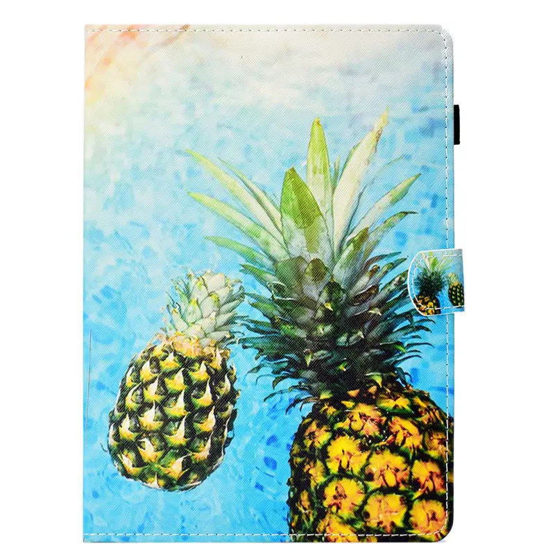S016 SM-T550 чехол для Samsung Galaxy Tab A 9,7 SM-T555 T550 P550 P555 Smart Cover Чехол Funda обувь с украшениями в виде цветков и бабочек роспись защитный чехол с подставкой - Цвет: S016