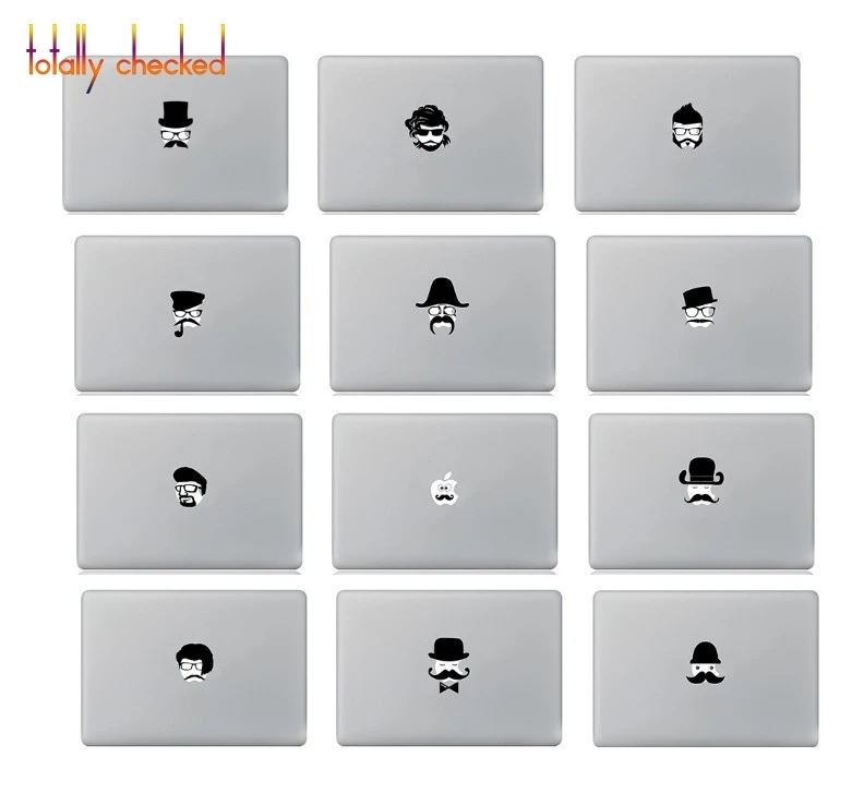 Наклейка для Macbook Air 13 наклейка Pro 15 Retina 11 17 дюймов стикер с логотипом сенсорной