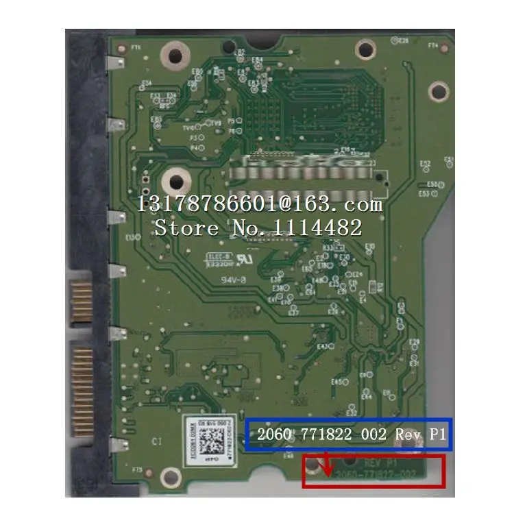 771822 HDD печатная плата 2060 002 REV A P1 для WD 3 5 дюймов H02 AE|Инверторы и конвертеры| |