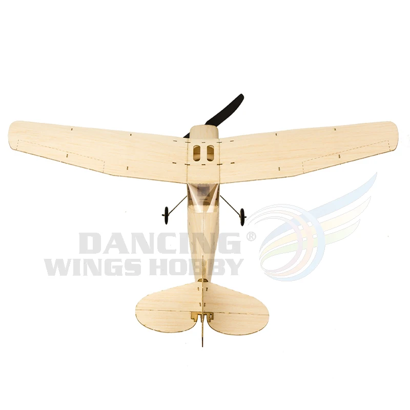 Мини летательный аппарат Cessna L 19 3CH с электроприводом RC 320 мм из дерева Balsa