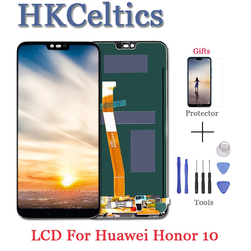 Протестированный хороший 5 8 дюймов для Huawei Honor 10 honor10 ЖК дисплей и сенсорный экран