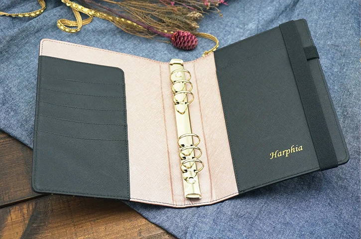 Harphia A5 A6, блокнот-планировщик на ремешке, блокнот с отрывными листами, блокнот на спирали, блокнот, персональный органайзер с дополнительными бесплатными подарками