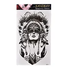 Водостойкая Ретро старинная Женская временная татуировка большая рука боди арт тату стикер