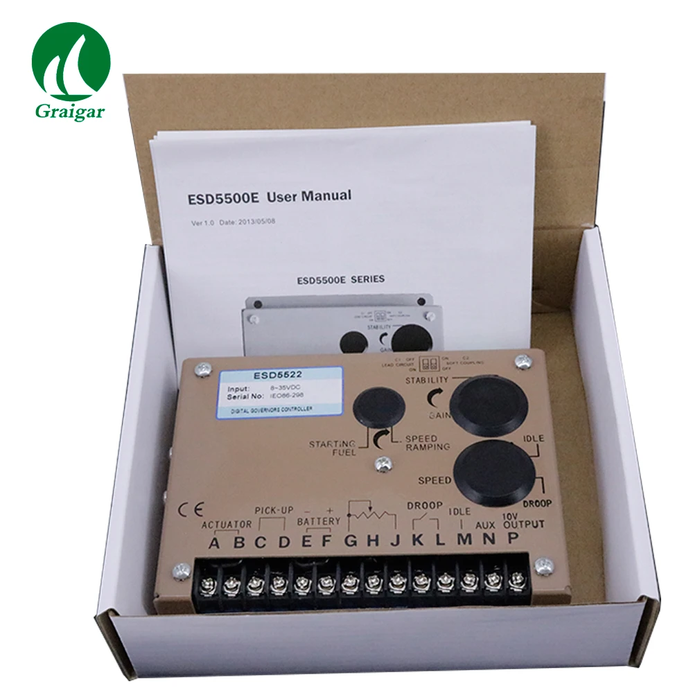 Блок управления скоростью генератора ESD5522 ESD Smart Control ler ESD5522|Детали и аксессуары| |