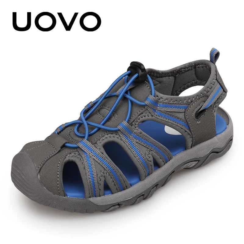 

Size 25-32 Boys Beach Shoes Uovo Brand Kids Classical Sandals Mixed Color Soft Slip-resistant Casual Flats Summer Sandalias