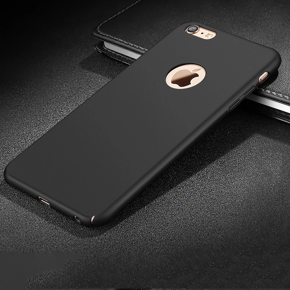 Ультратонкий матовый пластиковый чехол из поликарбоната для iphone 6 SE 5 5s 6s 7 8 Plus X с