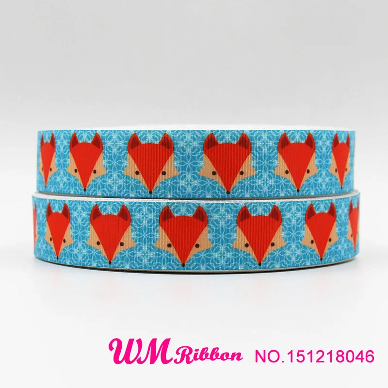 Корсажная лента с принтом Q & N 7/8 дюймов 22 мм 50 ярдов/рулон|printed grosgrain ribbon|grosgrain