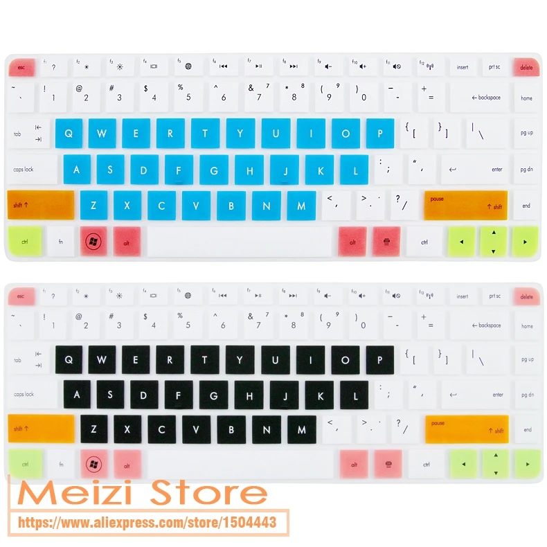Силиконовый защитный чехол для клавиатуры HP Pavilion G4 G6 CQ43 Presario 431 430 g4 ENVY 4 DV4 450 HP1000 14