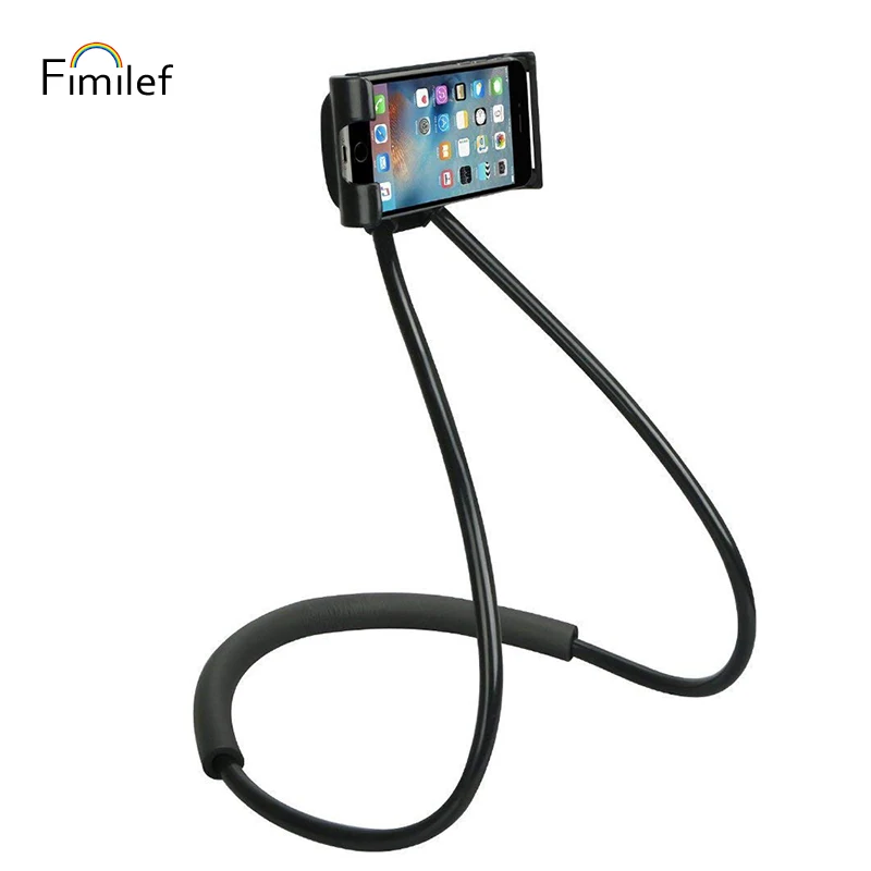 Держатель для телефона Fimilef Lazy шейный iPhone универсальный Настольный кронштейн
