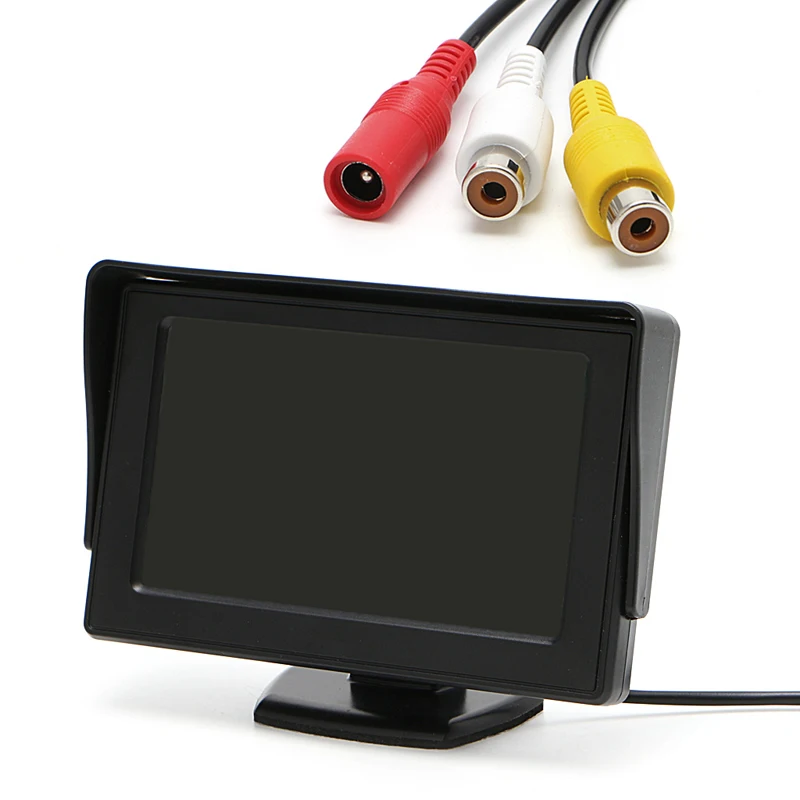 2 в 1 4," TFT lcd цветной дисплей монитор+ автомобильная парковочная Водонепроницаемая камера заднего вида#1# kui