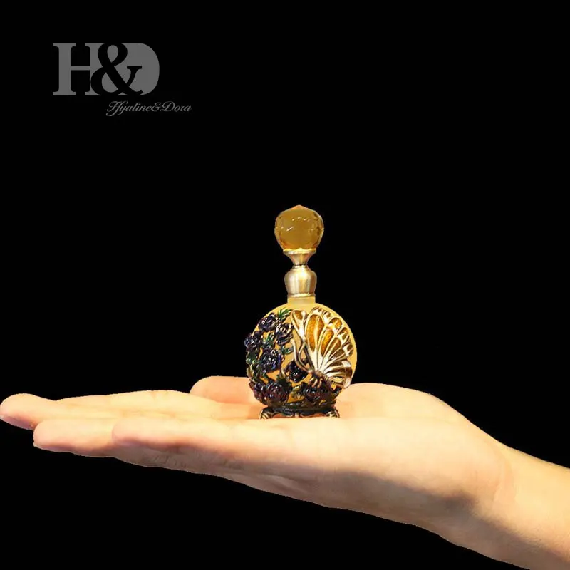 H & D 25 мл Bejeweled Бабочка и цветы флакон духов кристально пустые многоразовые