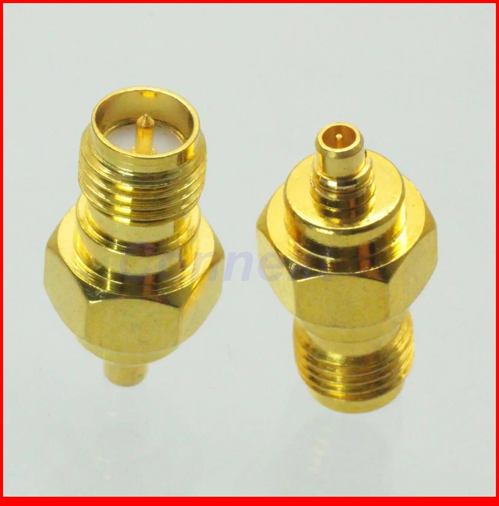 

10pcs/lot RP-SMA female jack to MMCX male plug RF coaxial adapter connector