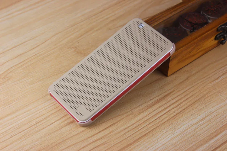 Официальный Дизайн точка зрения Смарт мягкий флип чехол для htc Desire Eye M910X с авто