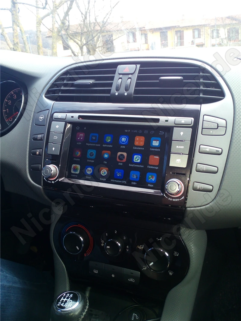 Android 8 1 автомобильный мультимедийный плеер gps 2 Din стерео Системы для Fiat Bravo 2007 2012