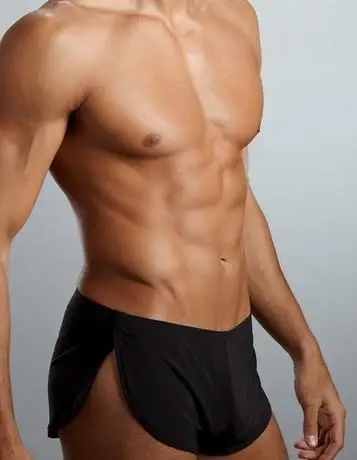 Мужские Нейлон Сексуальные трусы бикини модные трусики-шортики нижнее белье