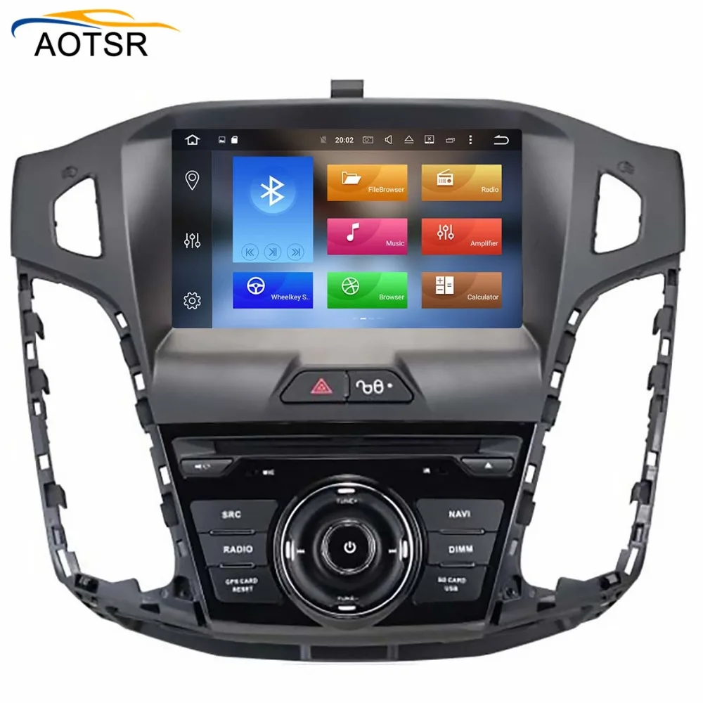 IPS экран Android 8 0 автомобильный DVD мультимедийный плеер головное устройство для Ford