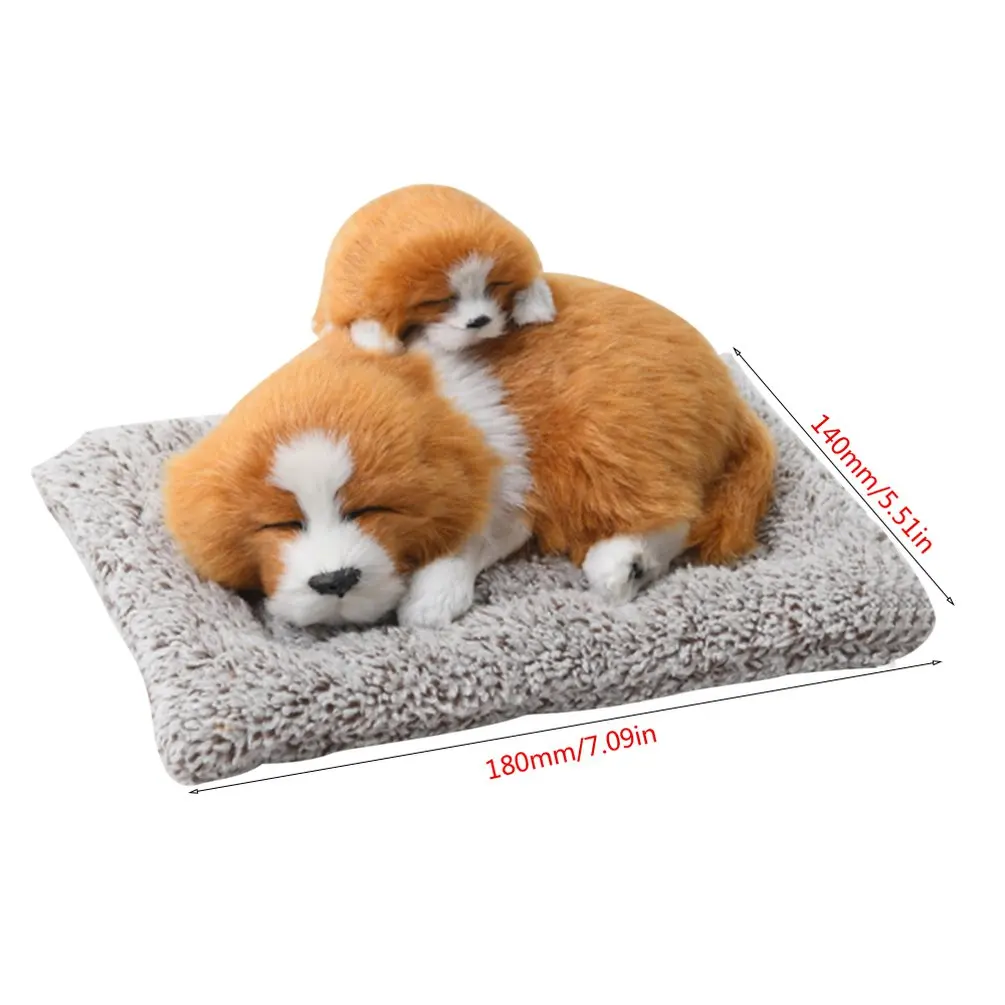 Saint Bernard 18x14 Украшение для автомобиля, креативное моделирование, собака, активированный уголь, автомобильная посылка на древесном угле, бамбуковый уголь, плюшевая игрушка, товары для интерьера - Название цвета: Saint Bernard 18x14